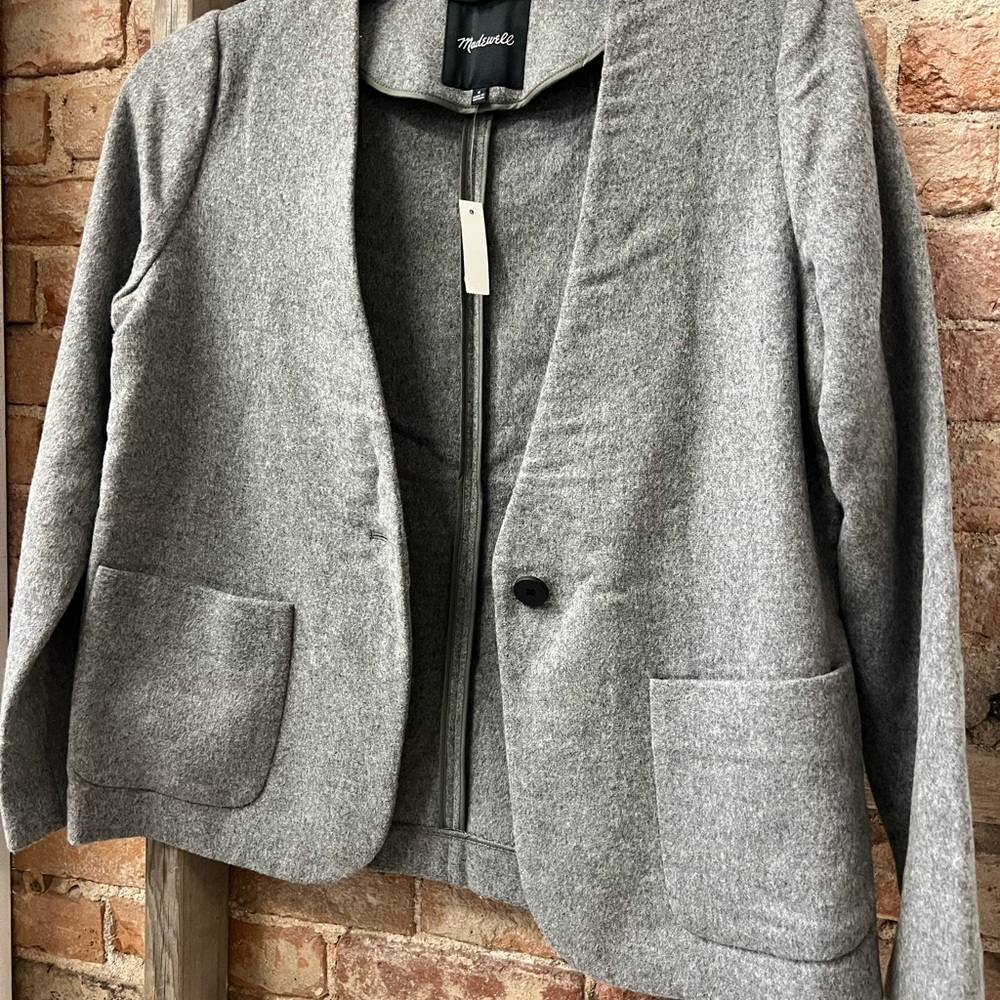 Madewell Gray Women's Blazer